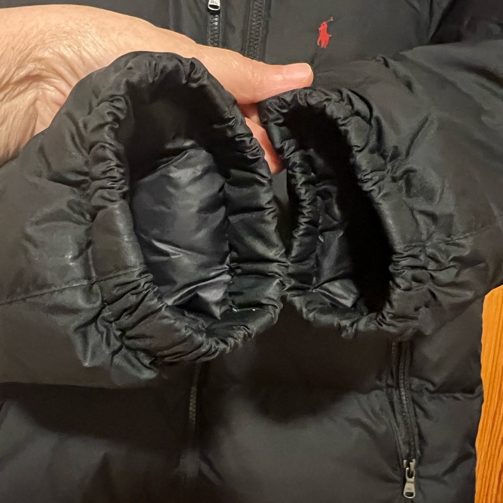 polo ralph lauren Boys The Gorham Down Puffer jacket, Black Size Large (14-16) - Picture 6 of 16